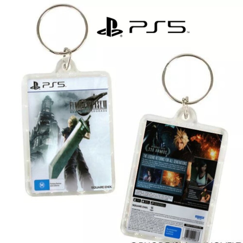 PS5 FINAL FANTASY VII KEYCHAIN